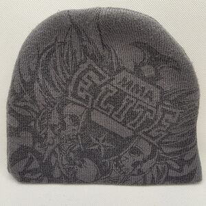 Gray MMA Elite Beanie Hat